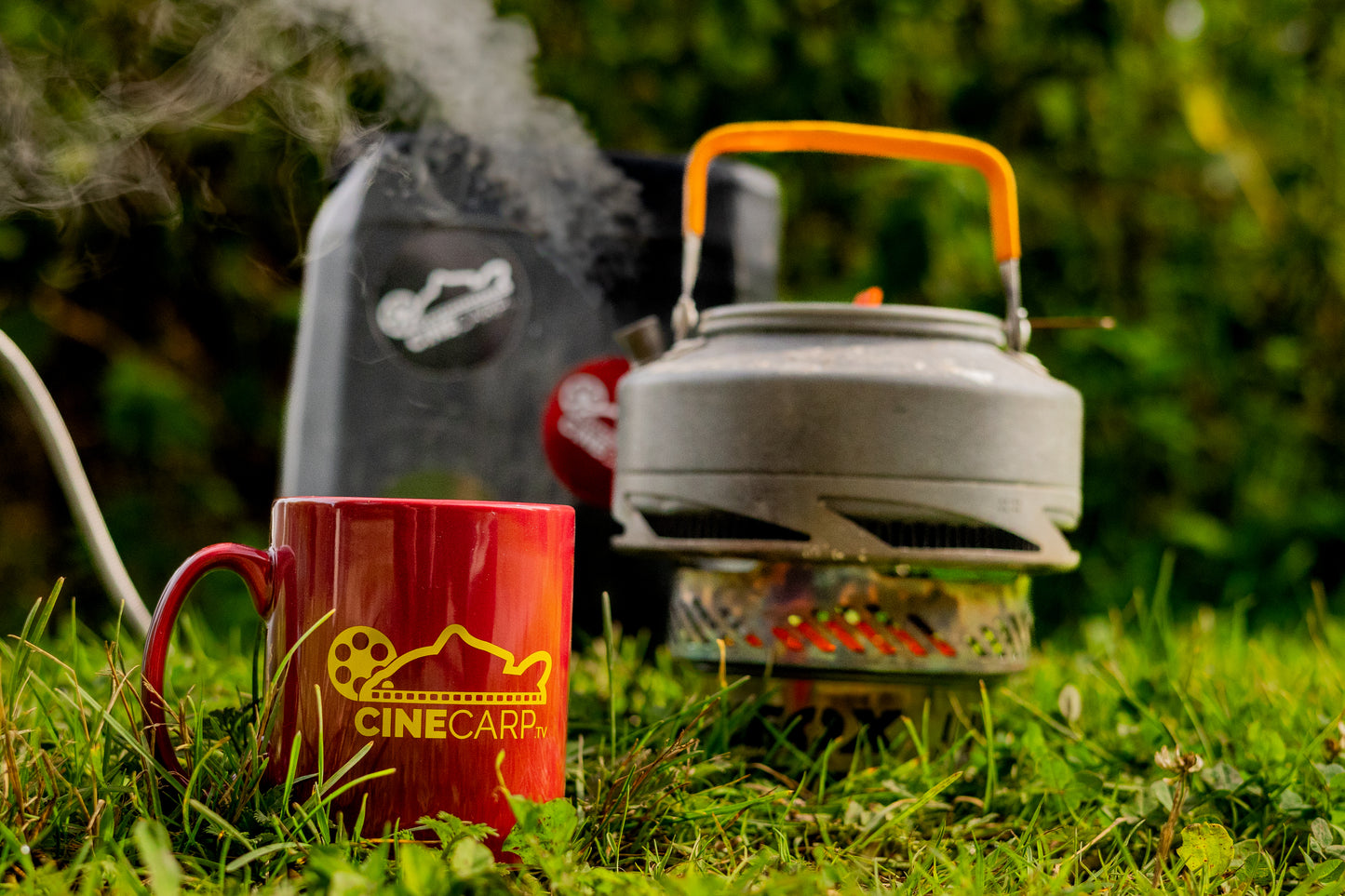 Big Carp Burgundy Mug